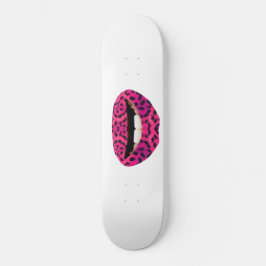 Rosa Läppar Skateboard