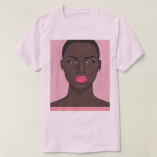 Rosa läppstift t shirt