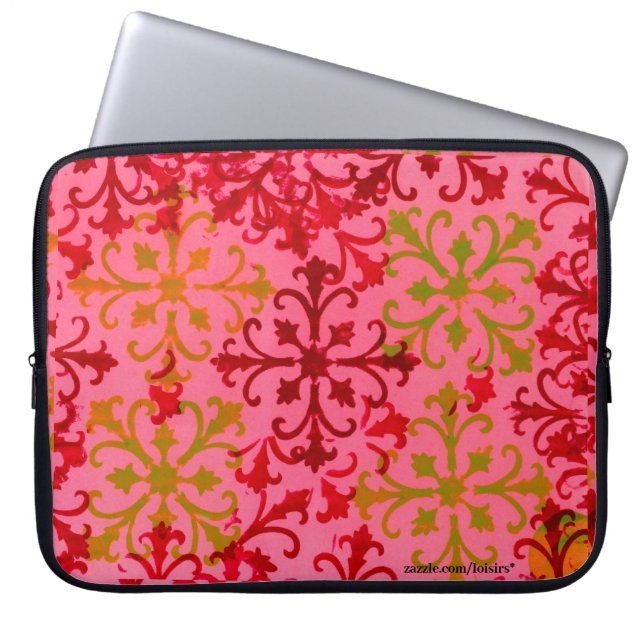 Rosa laptop sleeve (Framsidan)