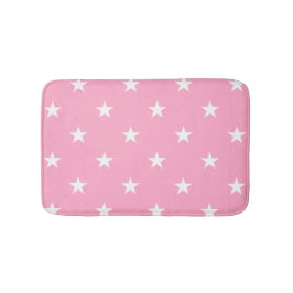 Rosa Large Stars Bath Mat Badrumsmatta