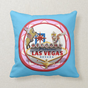 Rosa Las Vegas Poker Chip Kudde