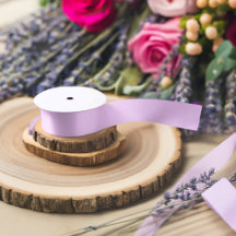 Rosa Lavender Satin Ribbon