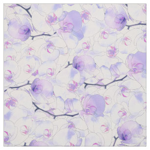 Rosa lavender silver lilax vattenfärgsfärgen orc tyg