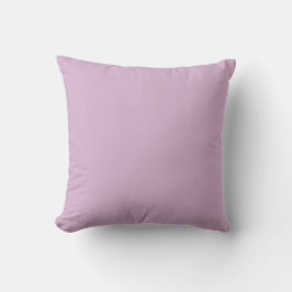 Rosa Lavender Solid Färg Kudde