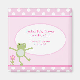 Rosa Leap Frog Baby Shower Magnet Favor