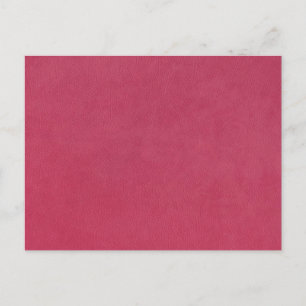 Rosa Leather-utseende Vykort
