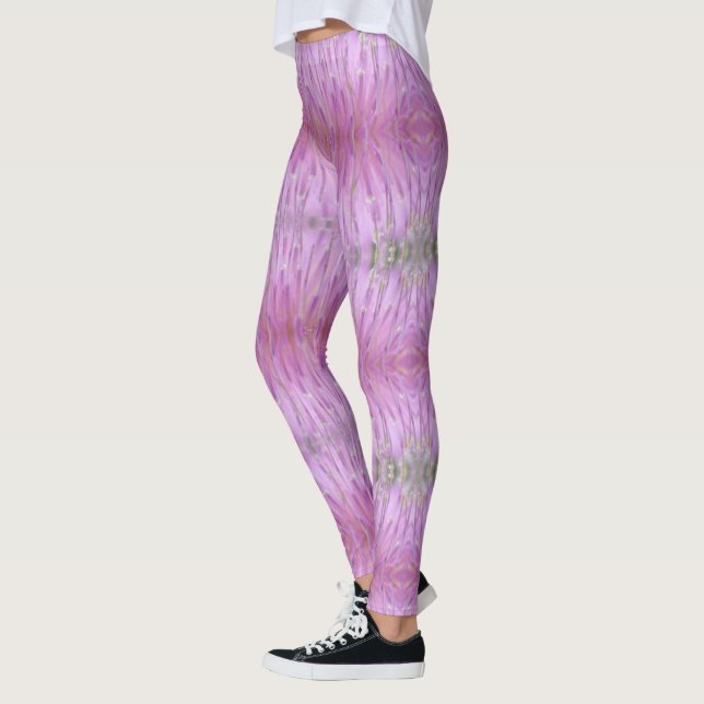 rosa leggings (Vänster)