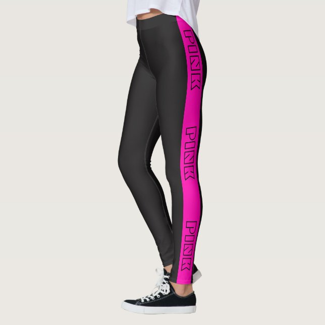 Rosa Leggings (Vänster)
