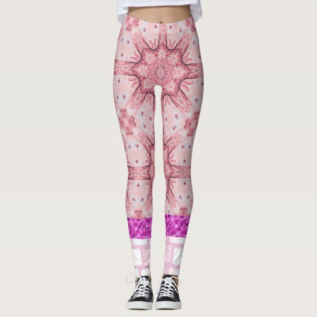 Rosa Leggings (Framsida)