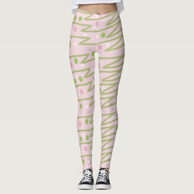 Rosa Leggings (Framsida)
