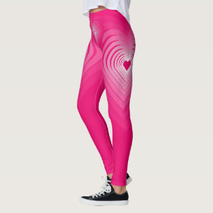 Rosa Leggings med öron