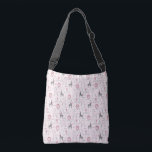 Rosa Lejon Zebra Giraffe Zoo Animals Baby Axelväska<br><div class="desc">Säcken till användan för ett resa med baby till butiken i livsmedel, stranden, kort resa. När du inte känner för att bära den där stora papperspåsen, så är det svaret på ditt problem. Den här fina väskan kan innehålla några blöjor osv. Precis vad du behöver. Du kan anpassa väskan genom...</div>