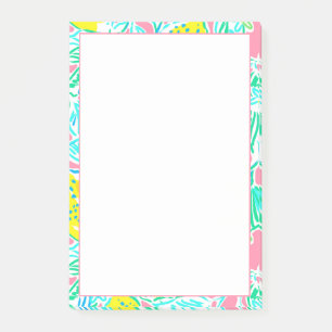 Rosa Lemon Sticky Notes Post-it Block