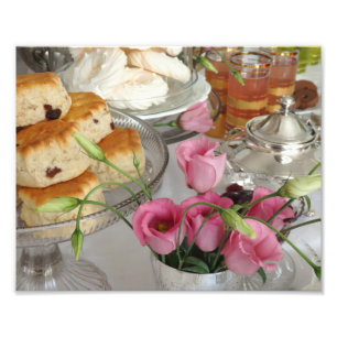 Rosa Lemonade Aeftermiddag Tea Poster