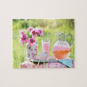Rosa lemonade bild pussel