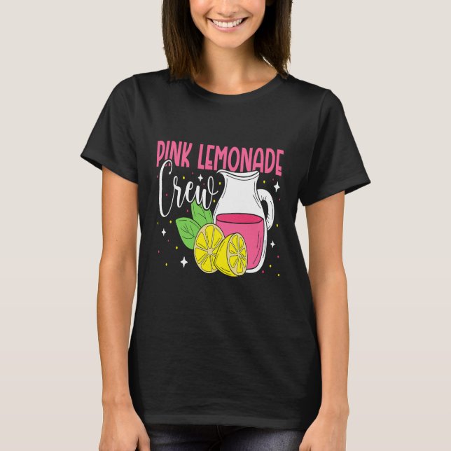 Rosa Lemonade Crew Lemon Juice Chef 11 T Shirt (Framsida)