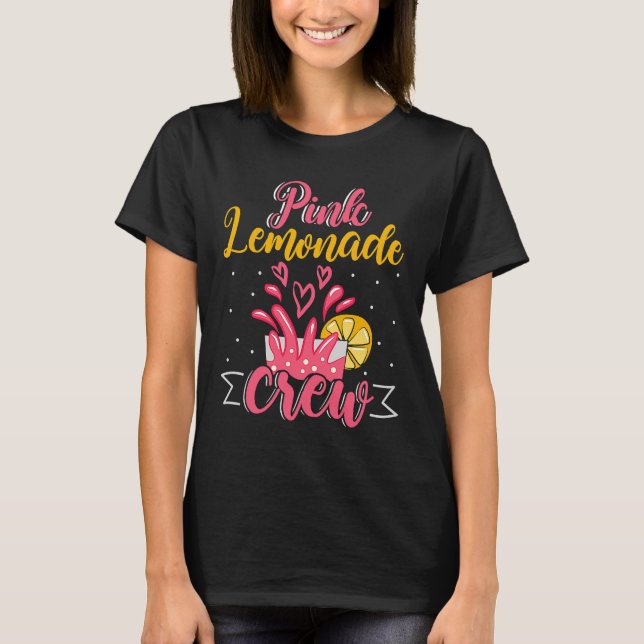 Rosa Lemonade Crew Lemon Juice Chef 12 T Shirt (Framsida)