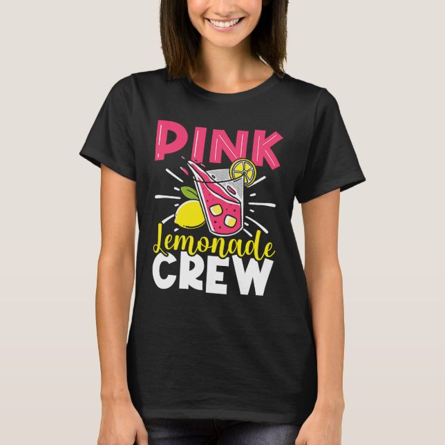 Rosa Lemonade Crew Lemon Juice Chef 14 T Shirt (Framsida)
