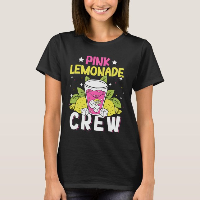 Rosa Lemonade Crew Lemon Juice Chef 18 T Shirt (Framsida)