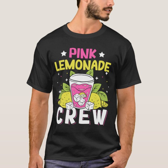 Rosa Lemonade Crew Lemon Juice Chef 18 T Shirt (Framsida)