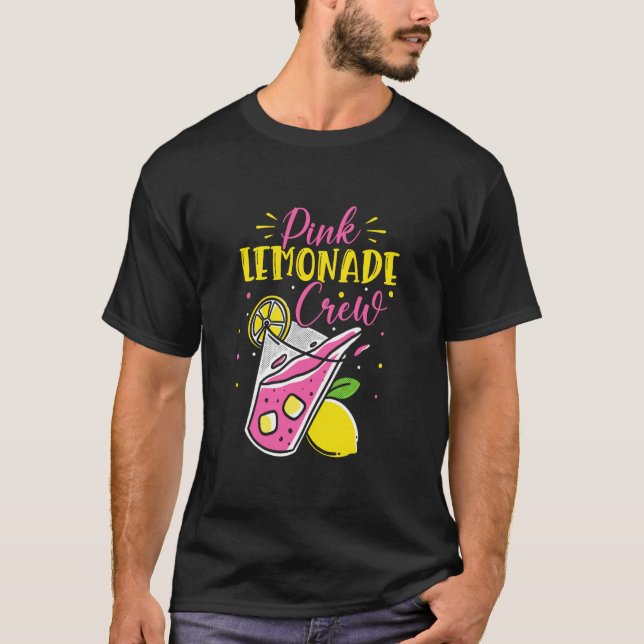 Rosa Lemonade Crew Lemon Juice Chef 5 T Shirt (Framsida)
