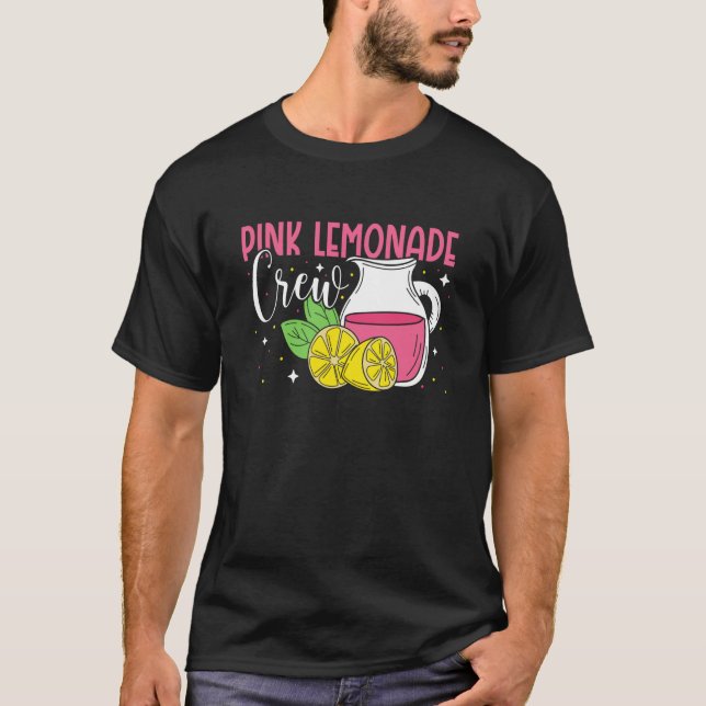 Rosa Lemonade Crew Lemon Juice Chef 6 T Shirt (Framsida)