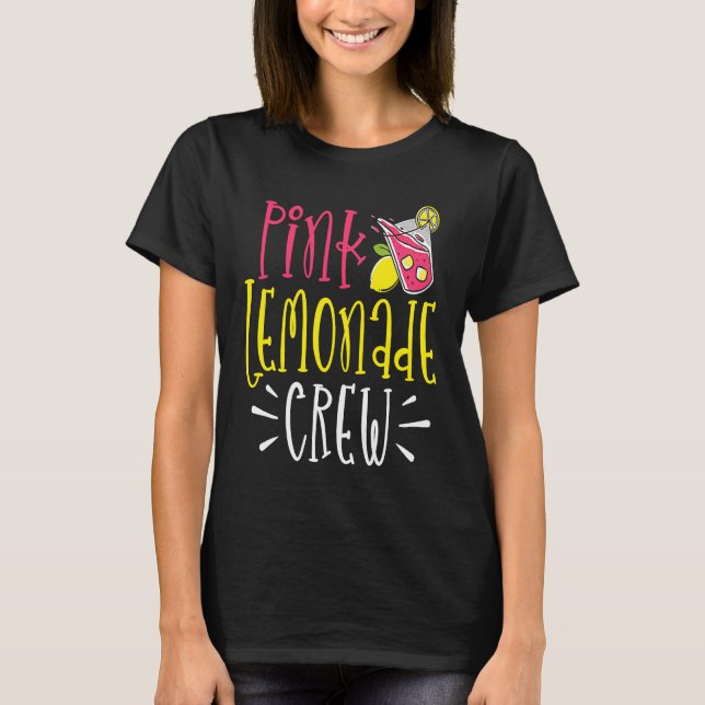 Rosa Lemonade Crew Lemon Juice Chef 6 T Shirt (Framsida)