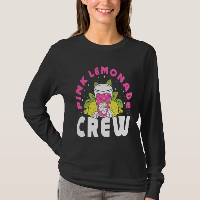 Rosa Lemonade Crew Lemon Juice Chef 7 T Shirt (Framsida)