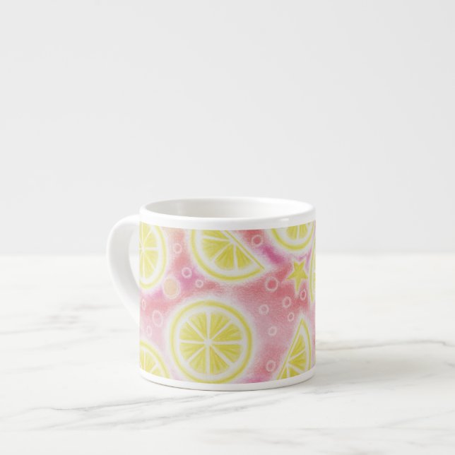 Rosa Lemonade espresso mugg Espressomugg (Framsida vänster)