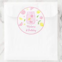 Rosa Lemonade Lemon Birthday