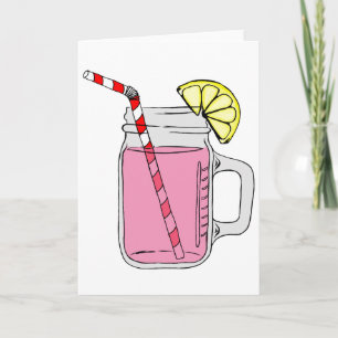 Rosa Lemonade Mason Burk Tack Kort