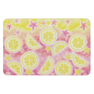 Rosa Lemonade Premiummagnet Magnet