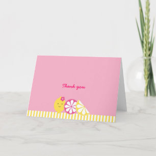 Rosa Lemonade Tackkort-kort Tack Kort