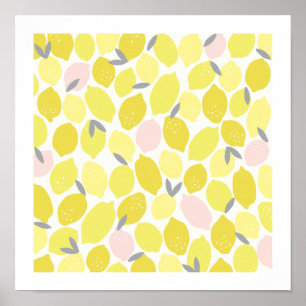 Rosa Lemonade vid Origami skrivar ut trycket för Poster