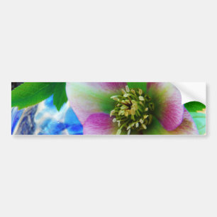 Rosa Lenten Ro blue glass boll Bildekal