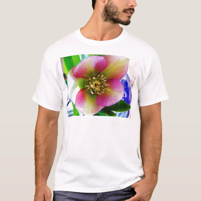 Rosa Lenten Ro Tee Shirt (Framsida)