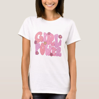Rosa Leopard Girl Power T Shirt