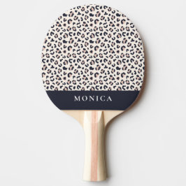 Rosa leopard Golf Head Cover Pingisracket