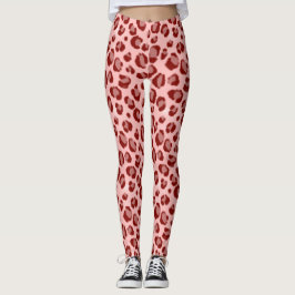 Rosa Leopard Print Leggings