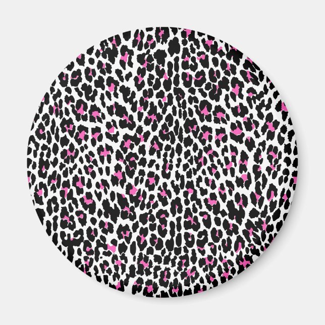 rosa leopard print magnet (Framsidan)