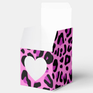 Rosa Leopard Print Presentaskar