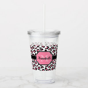 Rosa Leopard Print Take Away Mugg