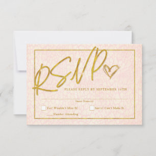 Rosa Leopard Print with Guld accents OSA Kort