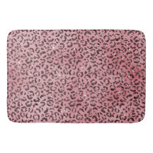 Rosa leopard Skriv ut Gnistra Glitter