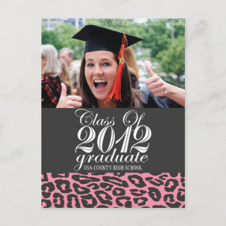 Rosa Leopardklass i Studenten 2012 vykort