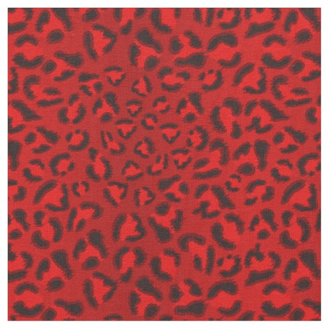 Rosa leopardstrukturmodell tyg (Närbild)