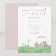 Rosa let's par guarantee Golf Birthday Call