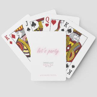 Rosa Lets Party Casinokort