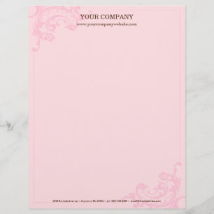 Rosa Letterhead Brevhuvud