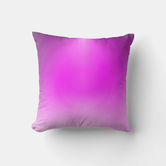 Rosa Light Abstrakt Art Kudde (Framsida)